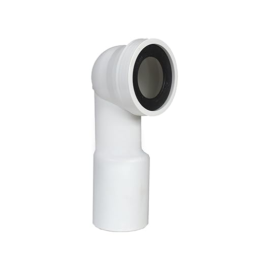 WC Bogen Anschlussbogen Toilette Ablaufbogen Abfluss Verbindung Belüftungsventil normal Ø 110 mm von MKK