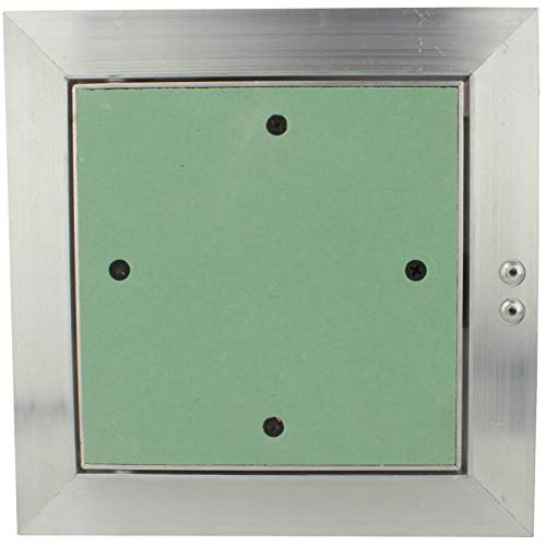 Wartungs Inspektionsklappe Revisionsklappe GK-Einlage Feuchtraum Gipskarton Alu - VONLIS® 200 x 600 mm von MKK