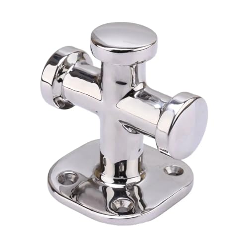 63,0 mm Marine-Bootsdeck-Einzelkreuzpoller-Festmacher-Bitt-Klampe 316 Edelstahl von MKLHAVB