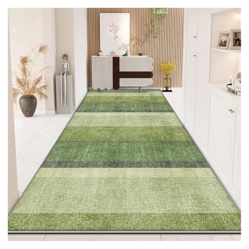 Einfacher, leichter, luxuriöser Teppichläufer for lange Korridore, Dekoration for Senioren, Flur, Durchgangsteppiche, Treppenhaus, rutschfeste Bodenmatte, waschbar(Color03,3.9x9.8ft(120x300cm)) von MKLHAVB