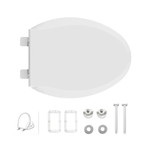 Länglicher Toilettensitz mit integriertem Töpfchentrainingssitz, magnetischem Kindersitz und Deckel, langsam schließend, passend for Erwachsene und Kinder Länglicher Toilettensitz mit integriertem Töpfchentrainingssitz, magnetischem Kindersitz und Deckel, langsam schließend, passend for Erwachsene und Kinder von MKLHAVB