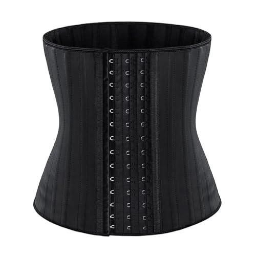 MKLHAVB 30cm Latex Taille Trainer 25 Stahl Knochen Frauen Binder Und Shapers Korsett Modellierung Gurt Body(L) von MKLHAVB