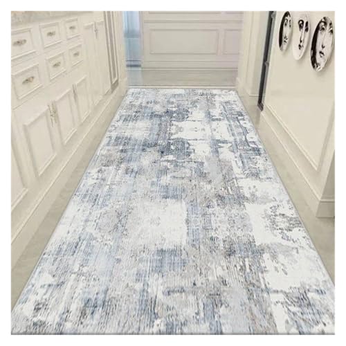MKLHAVB Abstrakte Lange Läufer-Korridor-Teppiche for Flur, Wohnzimmer, Dekoration, Heim-Fußmatten, Luxus-Eingangsbereich(Color05,2.9x13.1ft(90x400cm)) von MKLHAVB