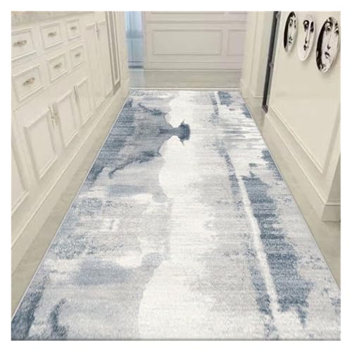 MKLHAVB Abstrakte Lange Läufer-Korridor-Teppiche for Flur, Wohnzimmer, Dekoration, Heim-Fußmatten, Luxus-Eingangsbereich(Color06,2.6x6.5ft(80x200cm)) von MKLHAVB