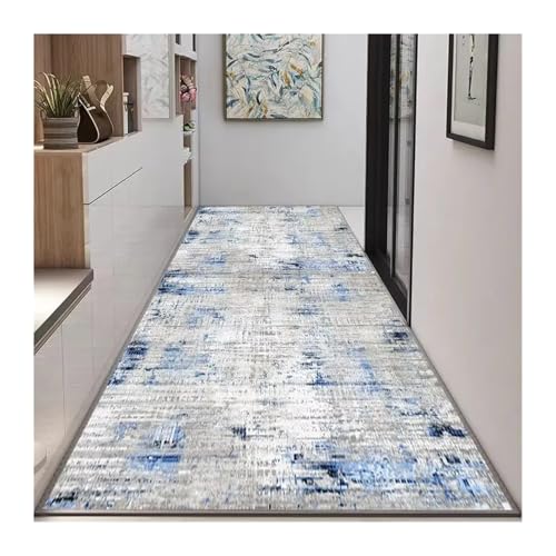 MKLHAVB Abstrakter Stil Langer Flur Teppichläufer Hoteldekoration Flurbereich Teppiche Treppe Anti-Rutsch-Teppiche Wohnzimmer(Color13,120x200cm 47x78.7in) von MKLHAVB