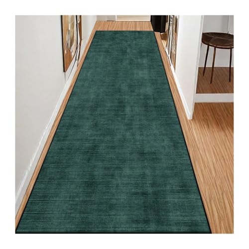 MKLHAVB Einfacher Stil Langer Korridorteppich Einfarbige Dekoration Zuhause Wohnzimmer Läufer Teppich Flur Treppe Durchgang(Color07,1.9x13.1ft(60x400cm)) von MKLHAVB