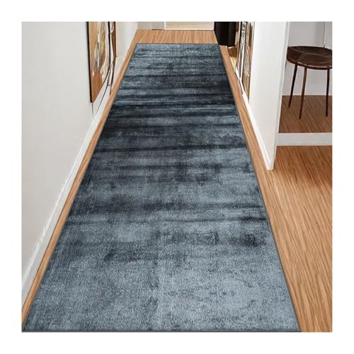 MKLHAVB Einfacher Stil Langer Korridorteppich Einfarbige Dekoration Zuhause Wohnzimmer Läufer Teppich Flur Treppe Durchgang(Color10,2.6x9.8ft(80x300cm)) von MKLHAVB