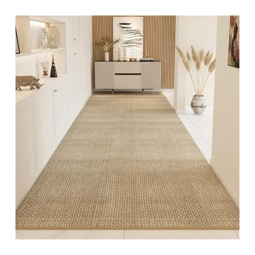 MKLHAVB Flurteppich Läufer Teppich Langer Korridor Bodenmatte Eingangsfußmatte Großflächige Türmatten rutschfeste Wohnkultur(Color02,100x300cm) von MKLHAVB