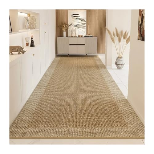 MKLHAVB Flurteppich Läufer Teppich Langer Korridor Bodenmatte Eingangsfußmatte Großflächige Türmatten rutschfeste Wohnkultur(Color04,80x200cm) von MKLHAVB