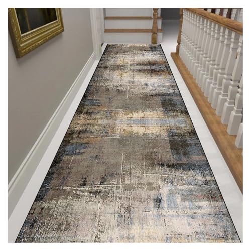 MKLHAVB Korridor-Läufer-Teppiche for Flur, Wohnzimmer, Dekoration, Haus, Gang, Fußmatten, Luxus-Eingangsbereich-Dekor(Color07,120x300cm 47x118in) von MKLHAVB