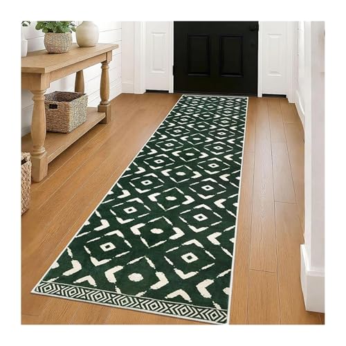 MKLHAVB Läuferteppich for Flurteppich, rutschfeste Fußmatten, weiche, maschinenwaschbare Teppiche, Korridor-Wohnkultur-Teppiche(Color02,200x400cm) von MKLHAVB