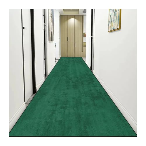 MKLHAVB Leichter Luxus-Langkorridor-Teppich, einfarbig, abstrakt, for den Flur, Läufer, Moderne Flurmatte, for das Schlafzimmer(Color05,100x400cm 39.4x157in) von MKLHAVB
