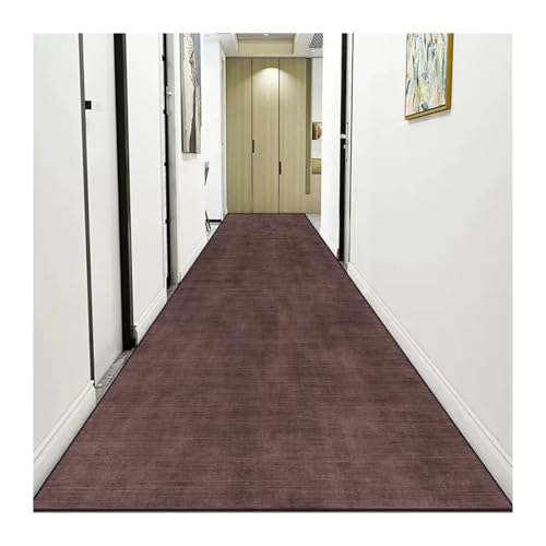 MKLHAVB Leichter Luxus-Langkorridor-Teppich, einfarbig, abstrakt, for den Flur, Läufer, Moderne Flurmatte, for das Schlafzimmer(Color07,90x200cm 35.4x78in) von MKLHAVB