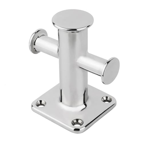 Marine 135mm 316 Edelstahl Einzigen Kreuz Poller Dock Mooring Cleat 6 Zoll Duty Cleat Hardware von MKLHAVB