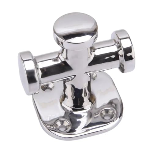 Marine Boot 316 Edelstahl Deck Einzigen Kreuz Poller Mooring Bitt Cleat Silber von MKLHAVB