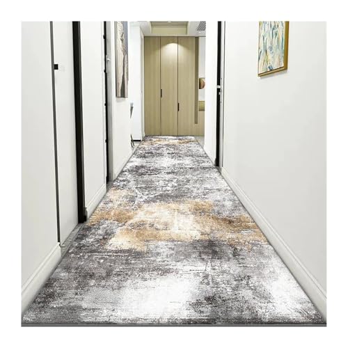 Moderne abstrakte Läufer Teppiche Licht Luxus Lange Korridor Teppich Zimmer Tür Halle Dekor Teppiche Home Wohnzimmer(Color06,1.9x13.1ft(60x400cm)) von MKLHAVB
