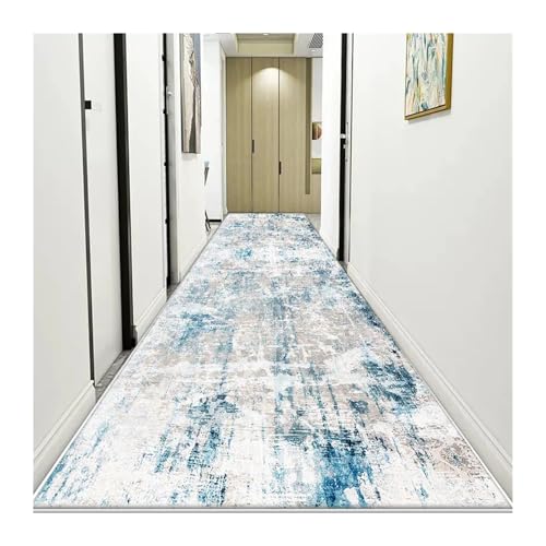 Moderne abstrakte Läufer Teppiche Licht Luxus Lange Korridor Teppich Zimmer Tür Halle Dekor Teppiche Home Wohnzimmer(Color07,3.9x6.5ft(120x200cm)) von MKLHAVB
