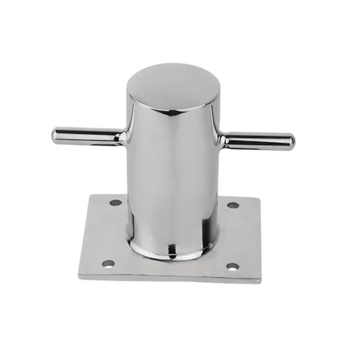 Schwere 316 Edelstahl Boot Einzelpoller Festmacherpoller Marine Hardware Yacht Festmacherklampe(120x95mm) von MKLHAVB
