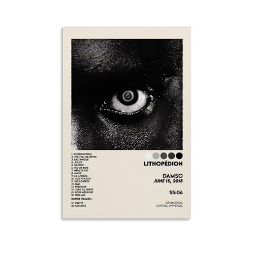 DamsoPoster Lithopédion auf Leinwand, klassische Dekoration, wasserdicht, verblassend, Wandkunst, universelle Dekoration, Malerei, Geschenk für Freund, Lehrer, 50 x 75 cm, ungerahmter Stil von MKLYUA
