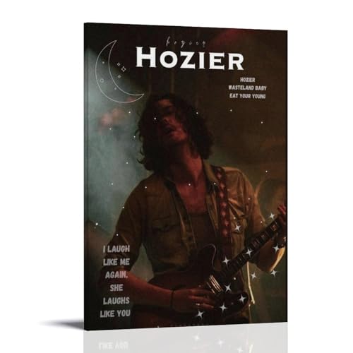 Hozier Wasteland Baby!Poster, Leinwand, klassische Dekoration, wasserdicht, verblassend, Wandkunst, universelle Dekoration, Gemälde, Geschenk für Freund, Lehrer, 40 x 60 cm, Rahmenstil-26 von MKLYUA