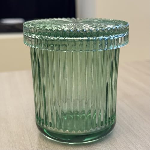 MKOSAB Qtip-Halter für Badezimmer, Apothekergläser aus klarem Glas mit Deckel, Vintage-Badezimmer-Behälter für Wattebällchen, Tupfer, Zahnseide-Picker, Haargummis, Kosmetik-Organizer und MKOSAB Qtip-Halter für Badezimmer, Apothekergläser aus klarem Glas mit Deckel, Vintage-Badezimmer-Behälter für Wattebällchen, Tupfer, Zahnseide-Picker, Haargummis, Kosmetik-Organizer und von MKOSAB