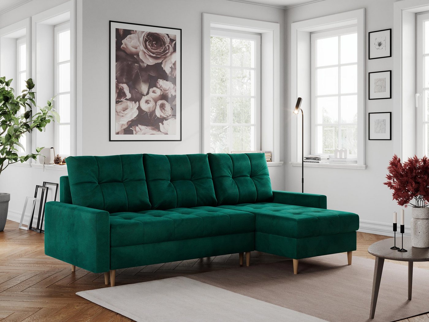 MKS MÖBEL Ecksofa COLIN+, mit Schlaffunktion, Mit der Möglichkeit zur Auswahl eines Toppers MKS MÖBEL Ecksofa COLIN+, mit Schlaffunktion, Mit der Möglichkeit zur Auswahl eines Toppers von MKS MÖBEL