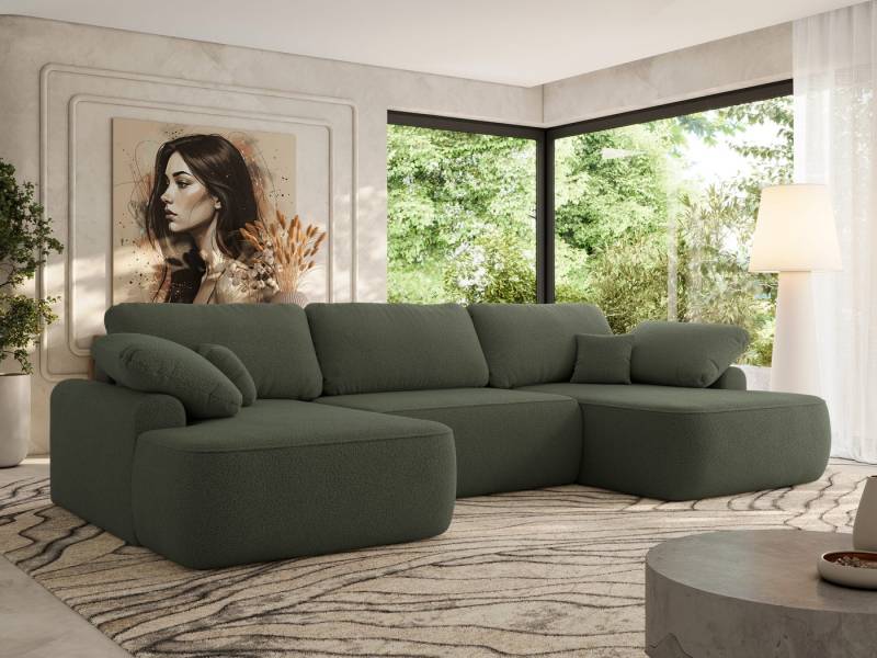 MKS MÖBEL Ecksofa CUBO U, Set, Wohnlandschaft U-Form, Wellenfedern, HR35-Schaum, form, Sofa big XXL, Bettkasten, Bettfunktion MKS MÖBEL Ecksofa CUBO U, Set, Wohnlandschaft U-Form, Wellenfedern, HR35-Schaum, form, Sofa big XXL, Bettkasten, Bettfunktion von MKS MÖBEL