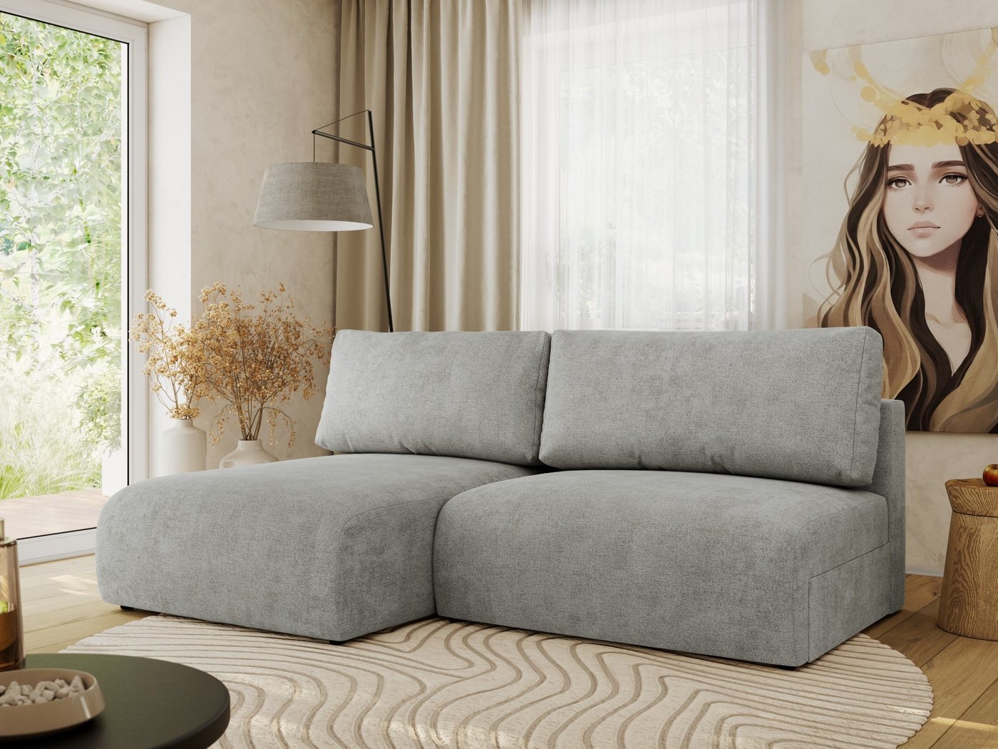 MKS MÖBEL Ecksofa VIVO L, Set, Wohnlandschaft, lose Kissen, CME35-Schaum, Ecksofa, L-Form, Wellenfedern, Bettkasten, Schlafsofa MKS MÖBEL Ecksofa VIVO L, Set, Wohnlandschaft, lose Kissen, CME35-Schaum, Ecksofa, L-Form, Wellenfedern, Bettkasten, Schlafsofa von MKS MÖBEL