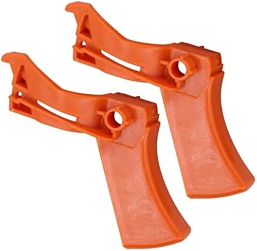 MKVAXR 2-teiliger Gashebel for STIHL, FS85 FS80 FS75 FS90 FS90R FR350 FR450 FC75 FC85 FS100 FS120 FS130 FS200 FS250 HT70 Rasentrimmer Unkrautfresser Freischneider Gashebel für Rasenmäher von MKVAXR