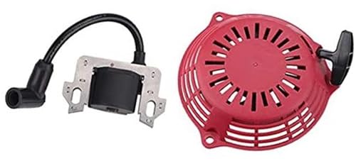 MKVAXR 30500-Z0J-003 Zündspule 28400-Z0L-V20ZB Rückstoß-Seilzugstarter-Ersatz, for GCV160A GCV160LA Rasenmäher Rücklaufstarter von MKVAXR