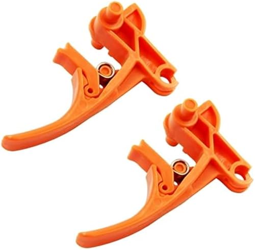 MKVAXR 4140 180 1500 Gashebel, for STIHL, Trimmer FS55 FS55R FS55RC FS38 FS45 FS46 HL45 FC55 KM55 KM55C KM55R, ersetzt 182 1000 (2 Stück) Gashebel für Rasenmäher von MKVAXR