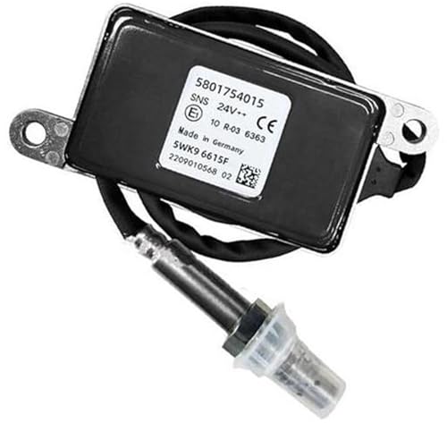 MKVAXR 5801754015 5WK9 6615 5WK96615F 24V Stickstoff-Sauerstoff-Sensor, for IVECO, LKW-Teil-Stickoxid-Sensor Austausch des Sauerstoffsensors(BLACK 5WK96615F) von MKVAXR