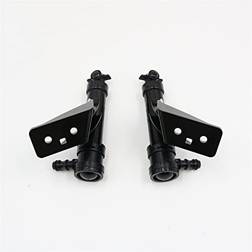 MKVAXR Auto Scheinwerfer Scheinwerfer Waschanlage Sprühdüse mit Abdeckkappe, for Hyundai, SantaFe IX45 Santa Fe MKIII Scheinwerferwaschdüse(2 pcs LH and RH) von MKVAXR