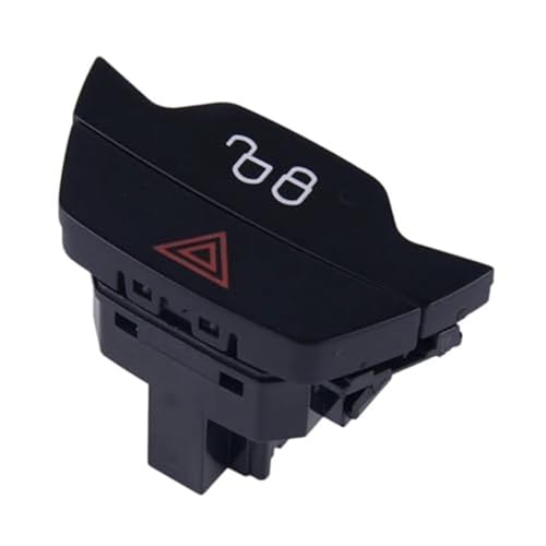 MKVAXR Auto-Warnblinklicht-Türverriegelungsschalter, for Ford, C-MAX, for Ecosport, Kuga Transit 1519127 Auto-Warnblinklichtsteuerung Warnblinkschalter von MKVAXR