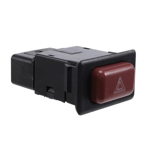 MKVAXR Druckknopf for Warnblinklichtschalter, for Pajero Shogun MK2 1991-1995 1996 1997 1998 1999 MB652291 Auto-Warnblinklichtsteuerung Warnblinkschalter von MKVAXR
