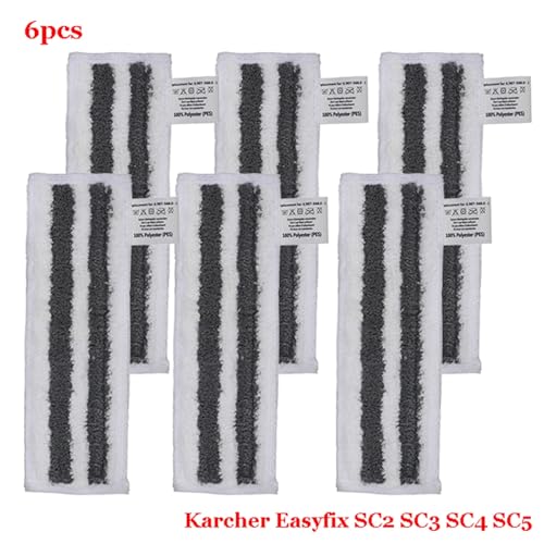 MKVAXR For Easyfix SC2 SC3 SC4 SC5 Dampf-Handreiniger Mikrofaser-Reiniger Wischpad Wischlappen Teile Moppköpfe Tuchzubehör Dampfreiniger-Teile(Set-10) von MKVAXR