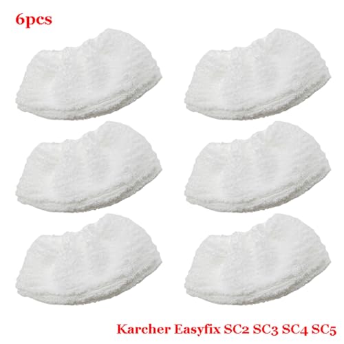 MKVAXR For Easyfix SC2 SC3 SC4 SC5 Dampf-Handreiniger Mikrofaser-Reiniger Wischpad Wischlappen Teile Moppköpfe Tuchzubehör Dampfreiniger-Teile(Set-2) von MKVAXR