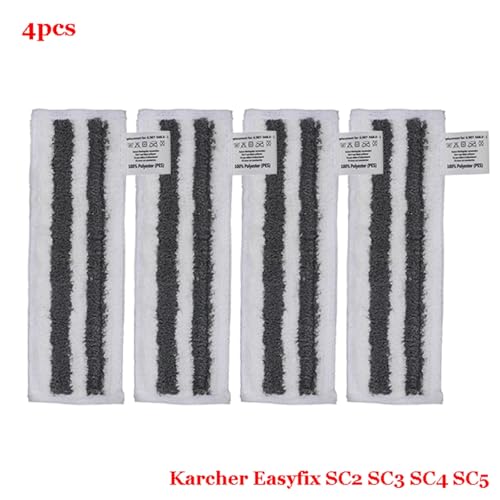 MKVAXR For Easyfix SC2 SC3 SC4 SC5 Dampf-Handreiniger Mikrofaser-Reiniger Wischpad Wischlappen Teile Moppköpfe Tuchzubehör Dampfreiniger-Teile(Set-9) von MKVAXR