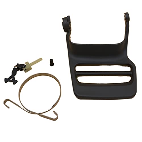 MKVAXR Kettenbremsgriffhebel-Bremsband-Kniegelenksatz, for Husqvarna, 353 350 345 340 Kettensägenteile Kettensägen-Bremsgriff von MKVAXR