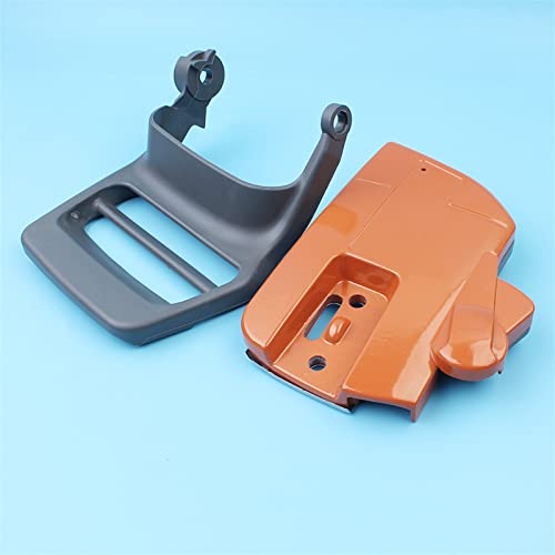 MKVAXR Kettenrad Kupplungsdeckel Bremshandschutzhebelsatz, for Husqvarna, 340 345 350 E EPA Kettensäge 537 10 78-01 503850901 Kettensägen-Bremsgriff von MKVAXR