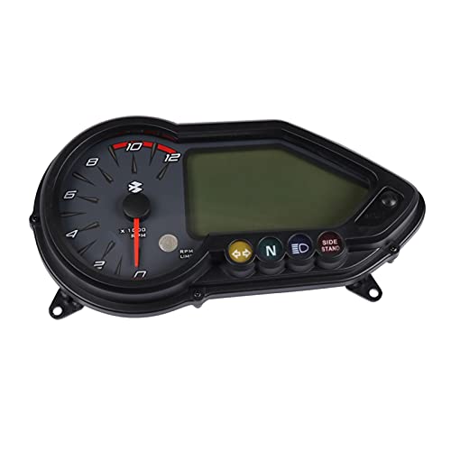 MKVAXR Motorradinstrument Elektronischer Kilometerzähler Tachometer Tachometer, for BAJAJ, Pulsar 180 125 135 150 160 220NS, Pulsar180 Motorrad-Tachometer von MKVAXR