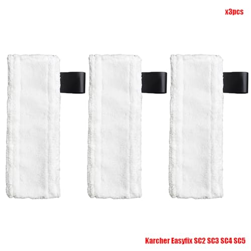 MKVAXR Neu Mikrofaser Steam Mop Lumpen Kopf Pinsel EasyFix SC2 SC3 SC4 SC5 Handheld Staubsauger Zubehör Glas Schaber Dampfreiniger-Teile(Set7) von MKVAXR