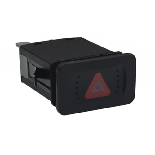 MKVAXR Notfall-Warnblinklicht-Schaltertaste, for VW, for Golf, MK4, for Bora, for Jetta, 1998-2006 1J0953235C Auto-Warnblinklichtsteuerung Warnblinkschalter von MKVAXR