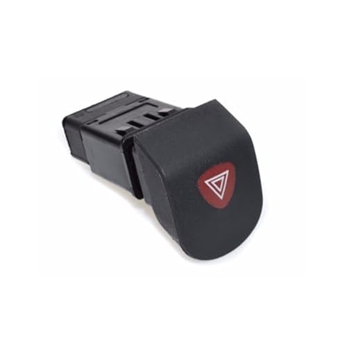 MKVAXR Notfall-Warnblinkschalter, Warnblinkerschalter, for Renault, Kangoo, 1.2 .4 .6 .9 7700308821 Warnblinkschalter von MKVAXR