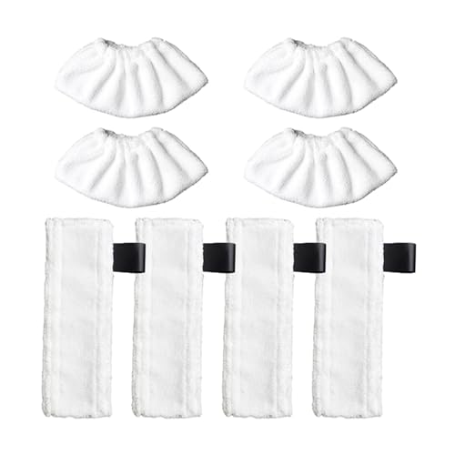 MKVAXR Pad-Stoffbezug for EasyFix SC2 SC3 SC4 SC5 Robotic-Staubsauger, Steam Mop-Stofflappen, Ersatzteile, Ersatz Dampfreiniger-Teile(Set3) von MKVAXR