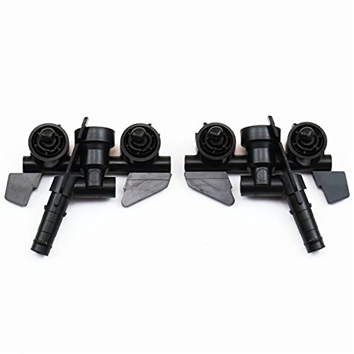 MKVAXR Scheinwerfer-Waschanlage Sprühdüse Scheinwerferreinigungssprüher Jet Links Rechts, for, 3er E46 M3 323i 325i 330i 2000-2006 Scheinwerferwaschdüse(Pair) von MKVAXR