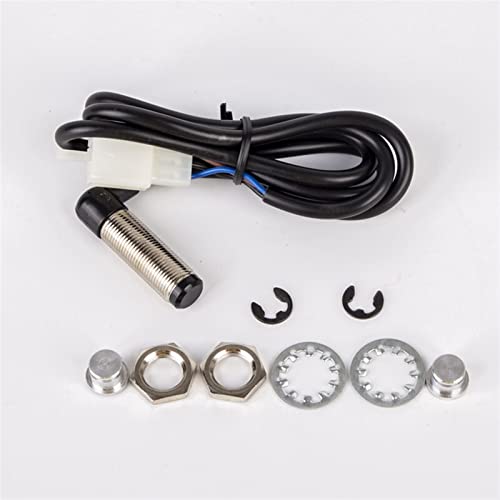 MKVAXR Sensor Kabel Magnet Drähte Motorrad Digital ATV Kilometerzähler Tachometer Teil Zubehör Ersatz Motorrad-Tachometer(New sensor) von MKVAXR