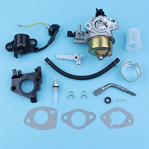 MKVAXR Vergaser Ölsensor Schalter Isolator Choke Stange Filter Kit GX390 13HP 188F GX340 11HP Generator Power Motor Kettensägen-Schaltersatz von MKVAXR