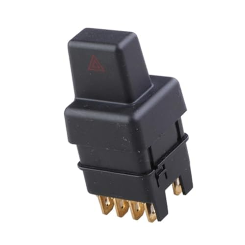 MKVAXR Warnblinkschalter for Warnblinkanlage, for Fiat, Uno Car Auto Accessorie 1818592800 Steuerung der Warnblinkschalter MKVAXR Warnblinkschalter for Warnblinkanlage, for Fiat, Uno Car Auto Accessorie 1818592800 Steuerung der Warnblinkschalter von MKVAXR
