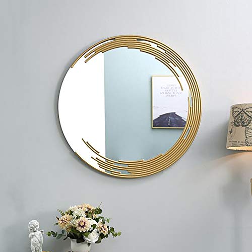 MKYOKO Dekorativer Spiegel, Wandspiegel für Badezimmer, nordischer kreativer Wandspiegel, für Veranda, Kunst-Essbereich, Schminktisch von MKYOKO
